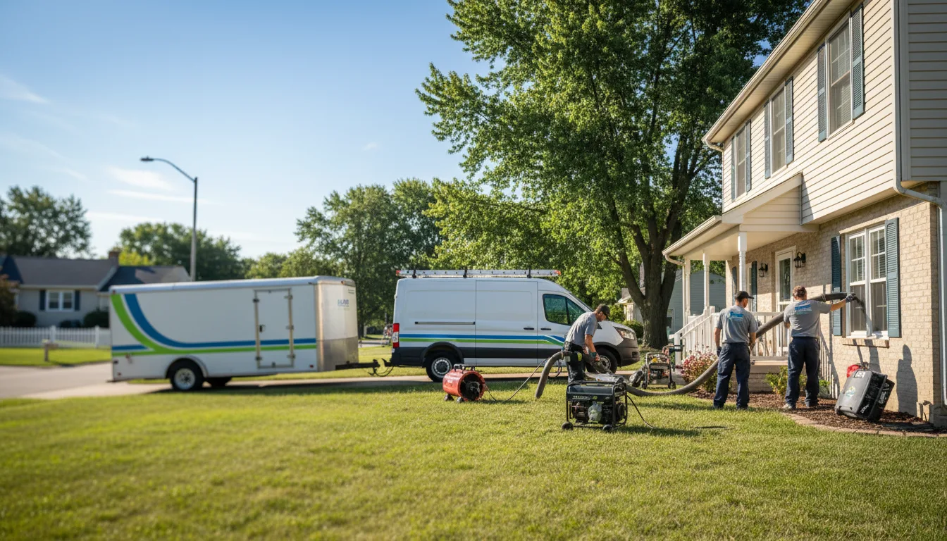 Flooded Basement Restoration And Cleanup With Repair in Winona, KS near me